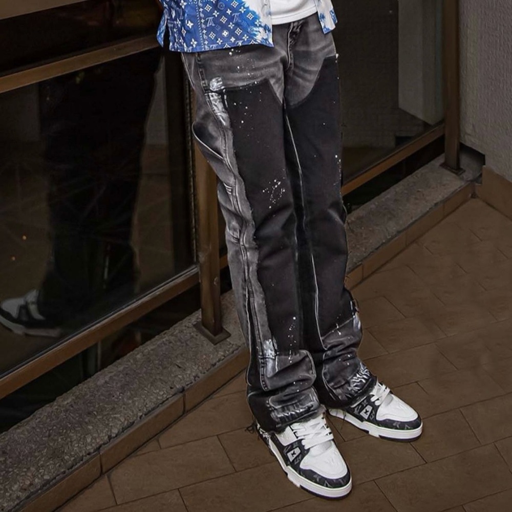 Reputation Studios FLARE DENIM - BLACK